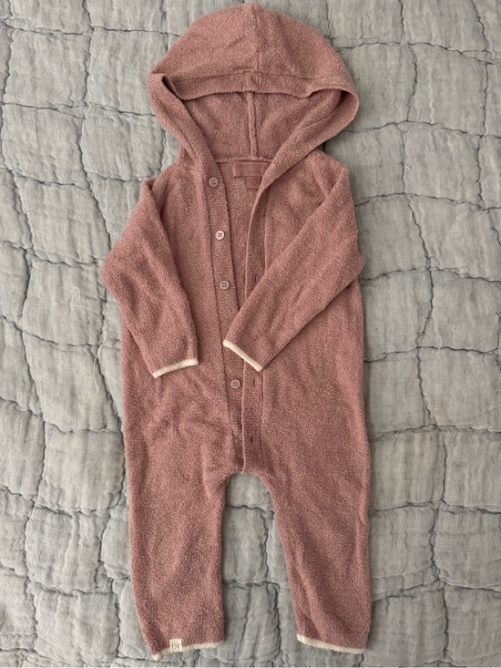 Barefoot Dreams Other - Barefoot Dreams Hooded One-Piece in Dusty Rose